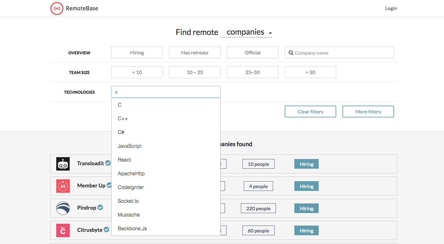 a screenshot of the second iteration